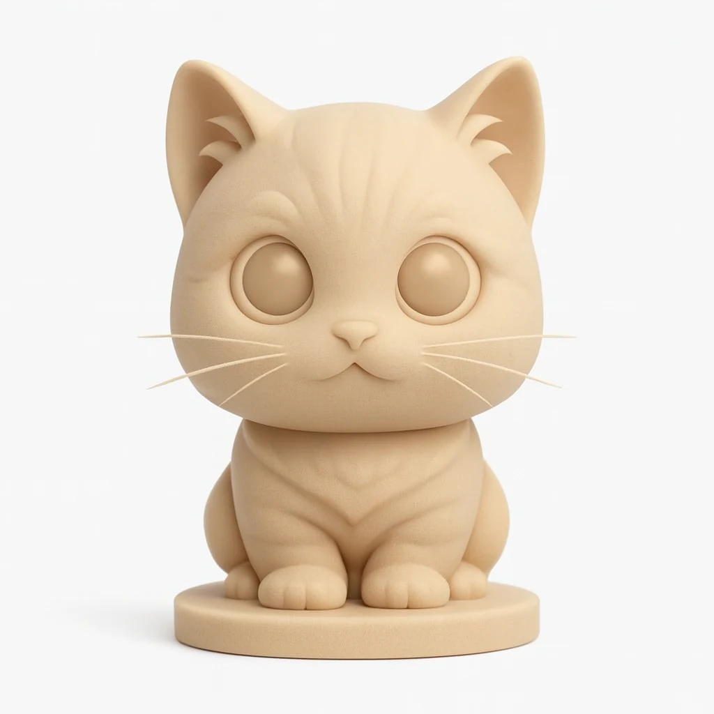 Pamuk — Chibi stili figür